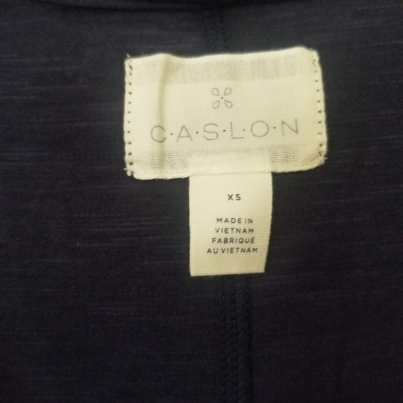 Caslon Drape Collar Knit Blazer size XS - Picture 2 of 6